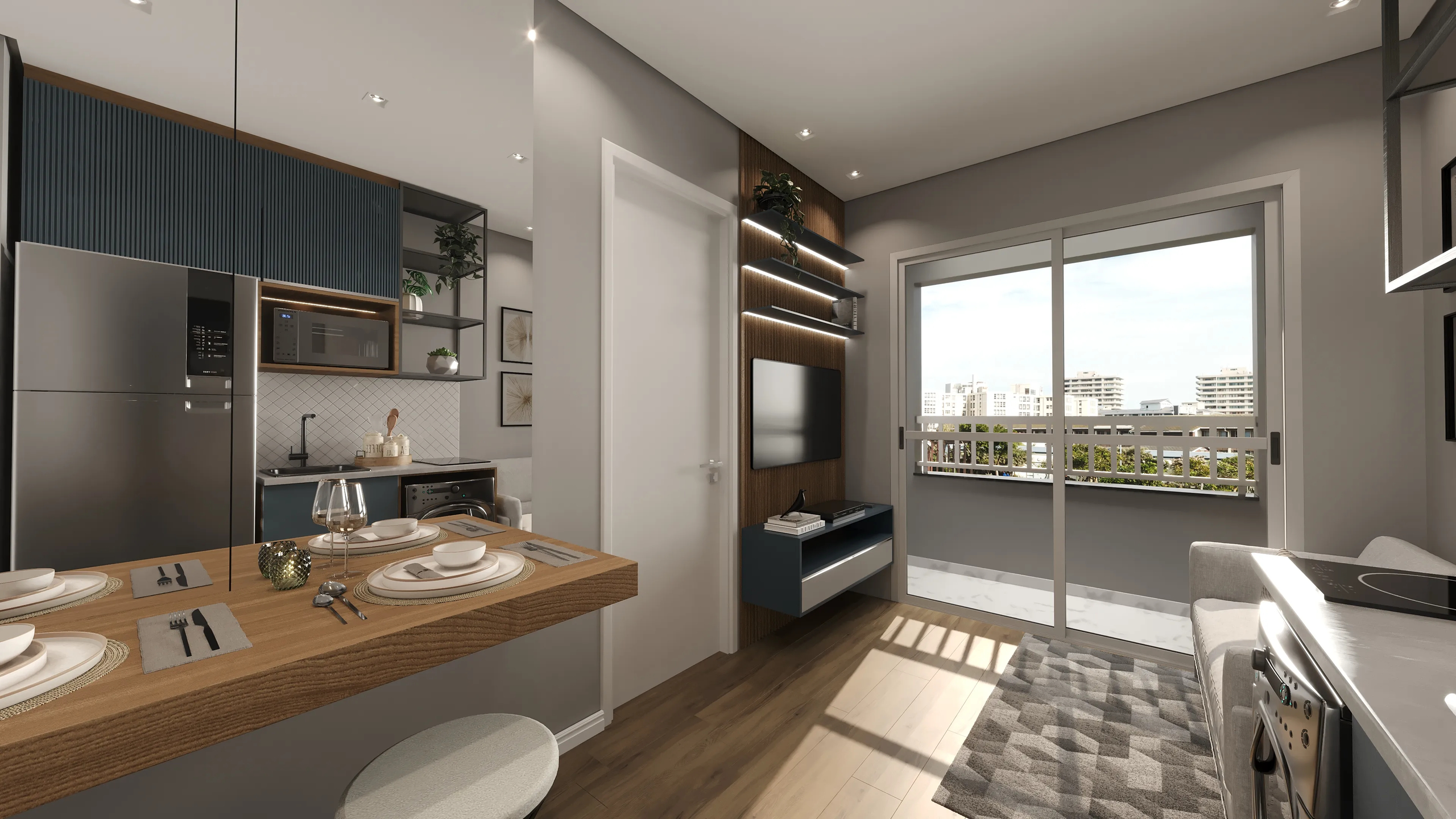 Apartamento na Panamby, Zona Sul de São Paulo, ideal para quem busca conforto, mobilidade e ótima localização.